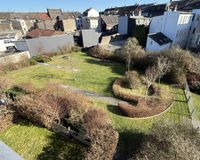 Blick in die Gartenanlage