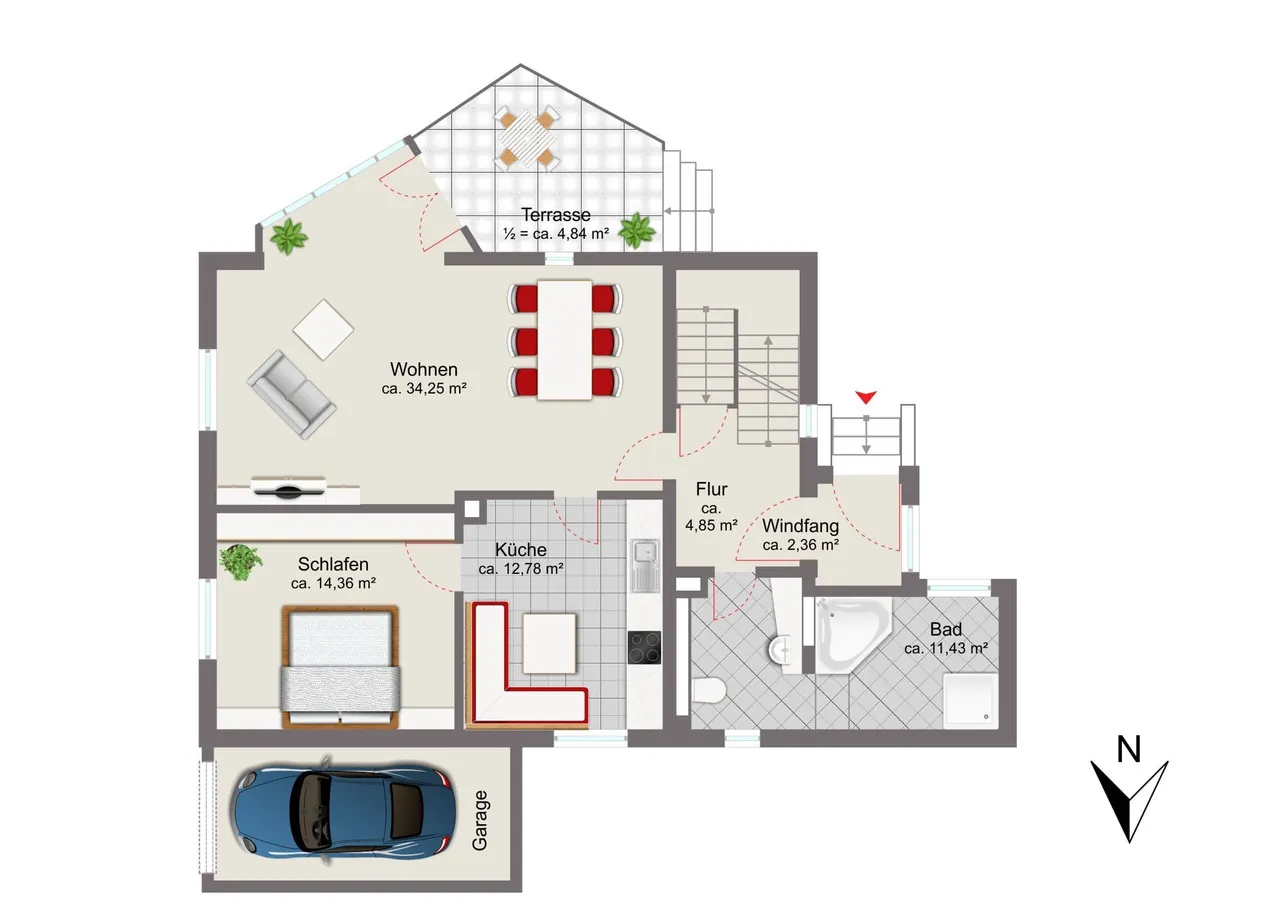 Grundriss EG