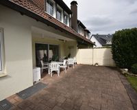 geschützter Terrassenbereich