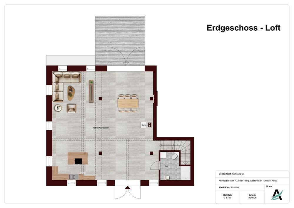Grundriss Erdgeschoss