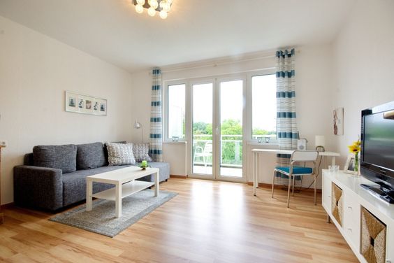 Freundliche, gemütliche Wohnung in guter Umgebung, mit Balkon, auch Gartennutzung möglich