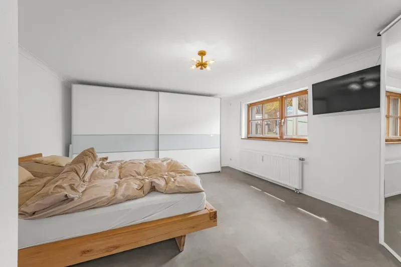 Schlafzimmer im Untergeschoss