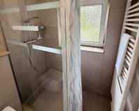 Bodentiefe Dusche im OG