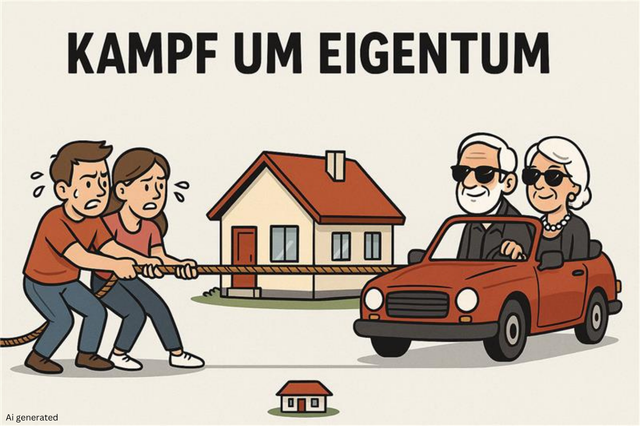 🏡 Boomer vs. Junge Familien – Wenn Träume am Eigentum zerbrechen