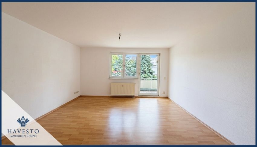 Lichtdurchflutete 2-Zimmer-Wohnung auf 64,80 m² mit Einbauküche und Balkon - Photo 1