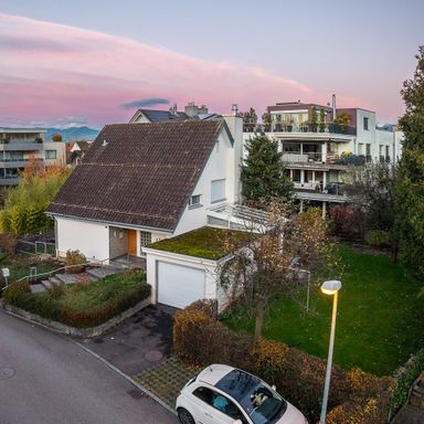 6.5-Zi-Einfamilienhaus mit Garten & Wintergarten zur Miete in Lachen SZ(befristet auf mind. 2 Jahre)