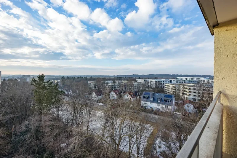 Aussicht vom Wohnzimmer