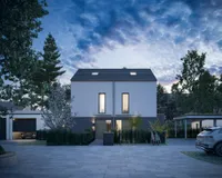 Es handelt sich um unverbindliche Illustrationen mit Sonderausstattungen. Die Bauausführung erfolgt durch das Bauunternehmen