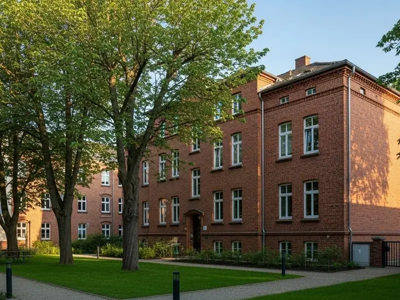 Denkmalgeschütztes Mehrfamilienhaus (KI-Visualisierung)