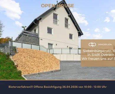 Bieterverfahren am 26.04.2026!!! Traumhaftes Einfamilienhaus mit exklusiver Ausstattung in Overath
