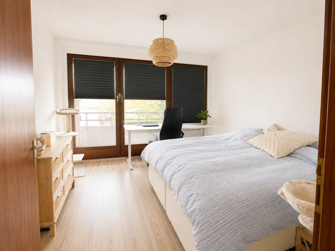 Schlafzimmer KI bearbeitet