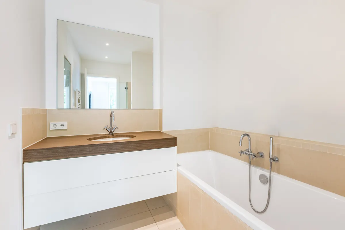 Das Bad en Suite...