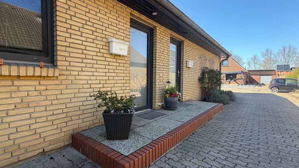 Zwei separate Eingangsbereiche