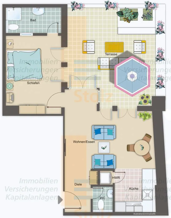Wohnung zur Miete in Konstanz - Foto 3
