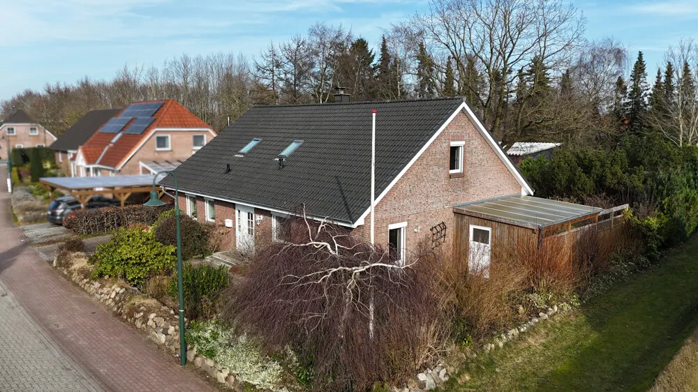 Südwestliche Hausansicht