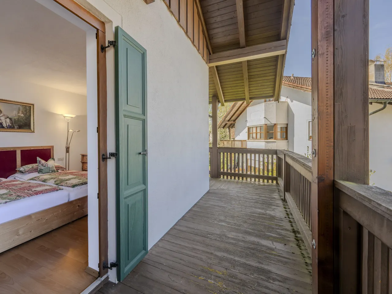 Umlaufender Balkon