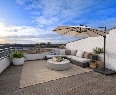 Maisonette-Wohnung I
Einziehen, Ankommen, Wohlfühlen – mit Blick über die Dächer von Neuss-Norf