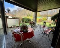 überdachte Terrasse