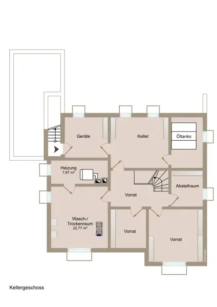 Grundriss Kellergeschoss