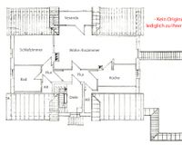 Dachgeschoss (ursprüngliche Planung, heute nicht ausgebaut!!)