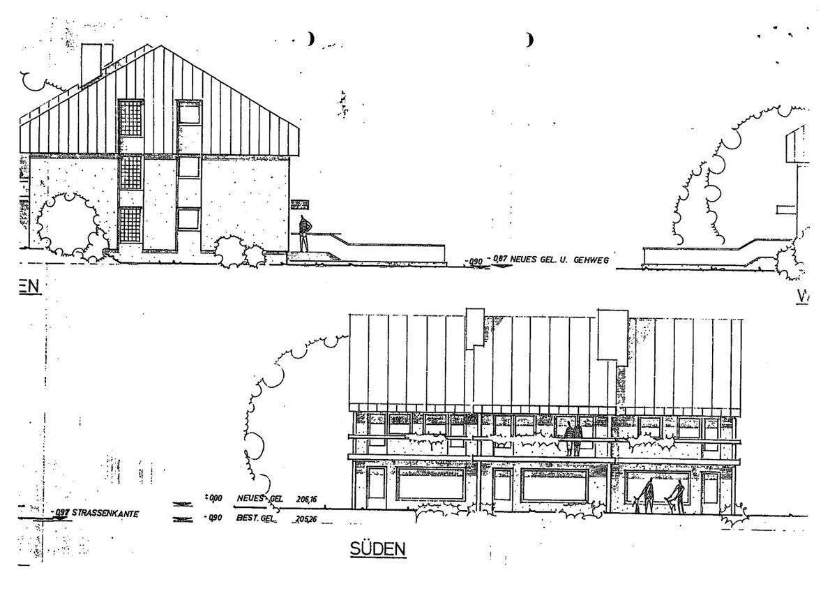 Ansicht, Osten Norden