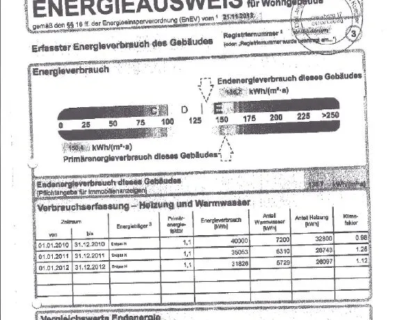 Energieausweis
