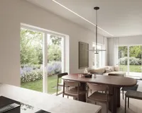 Es handelt sich um unverbindliche Illustrationen mit Sonderausstattungen. Die Bauausführung erfolgt durch das Bauunternehmen