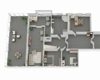 Grundriss Eigentümerwohnung Erdgeschoss