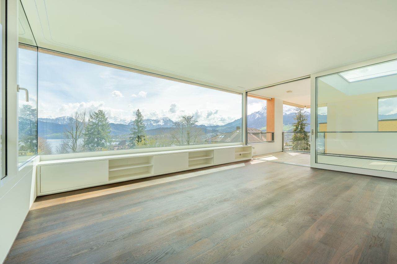 Wohnen mit Panorama über Luzern