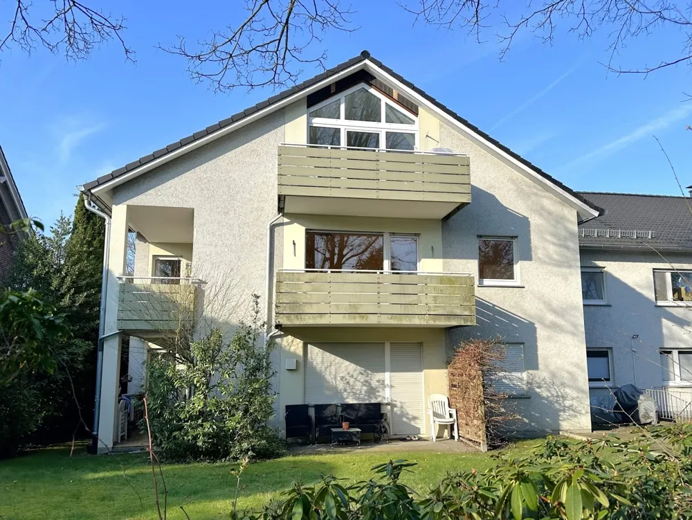 Blick auf die Balkonseite