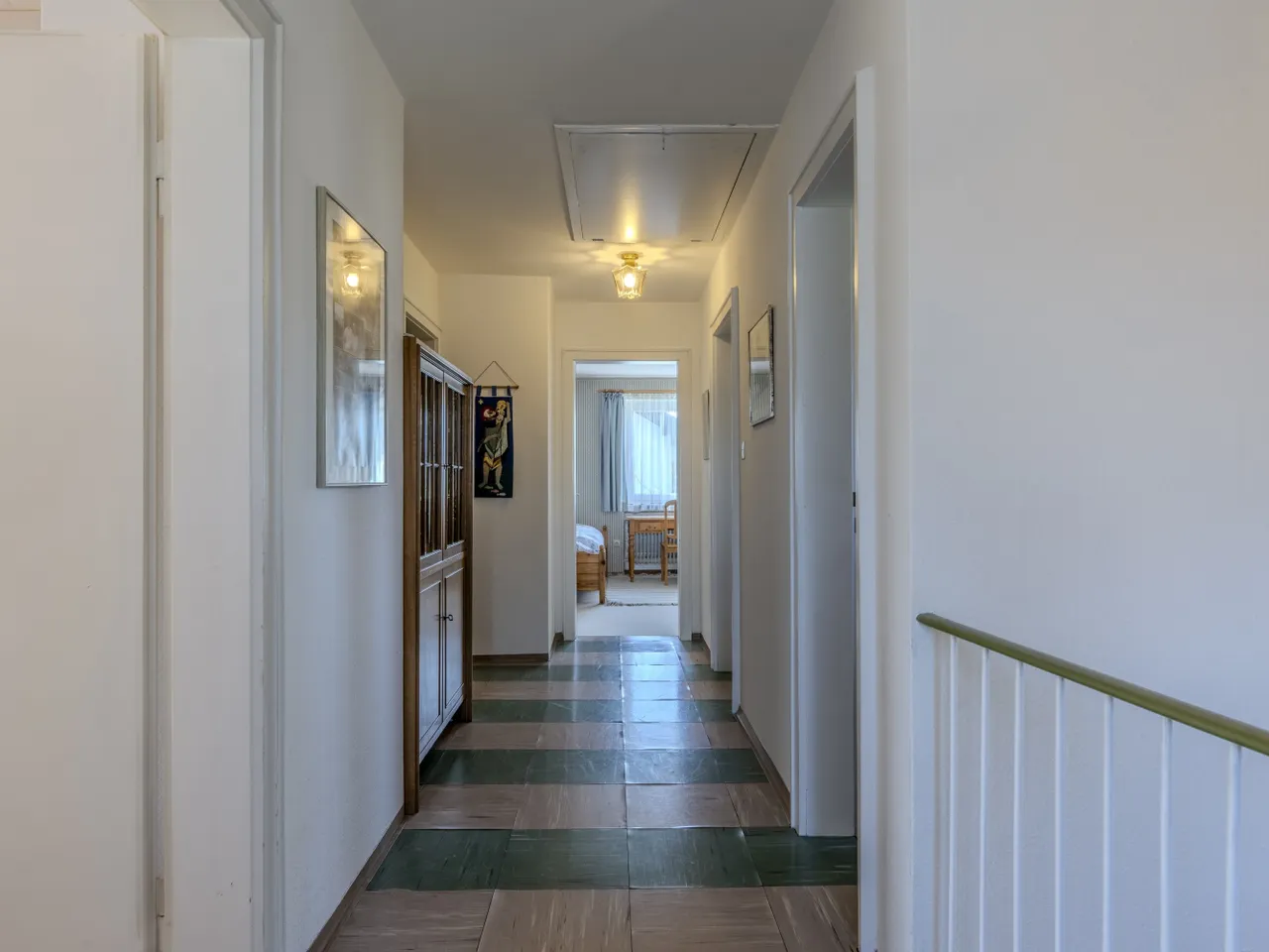 Flur im Obergeschoss