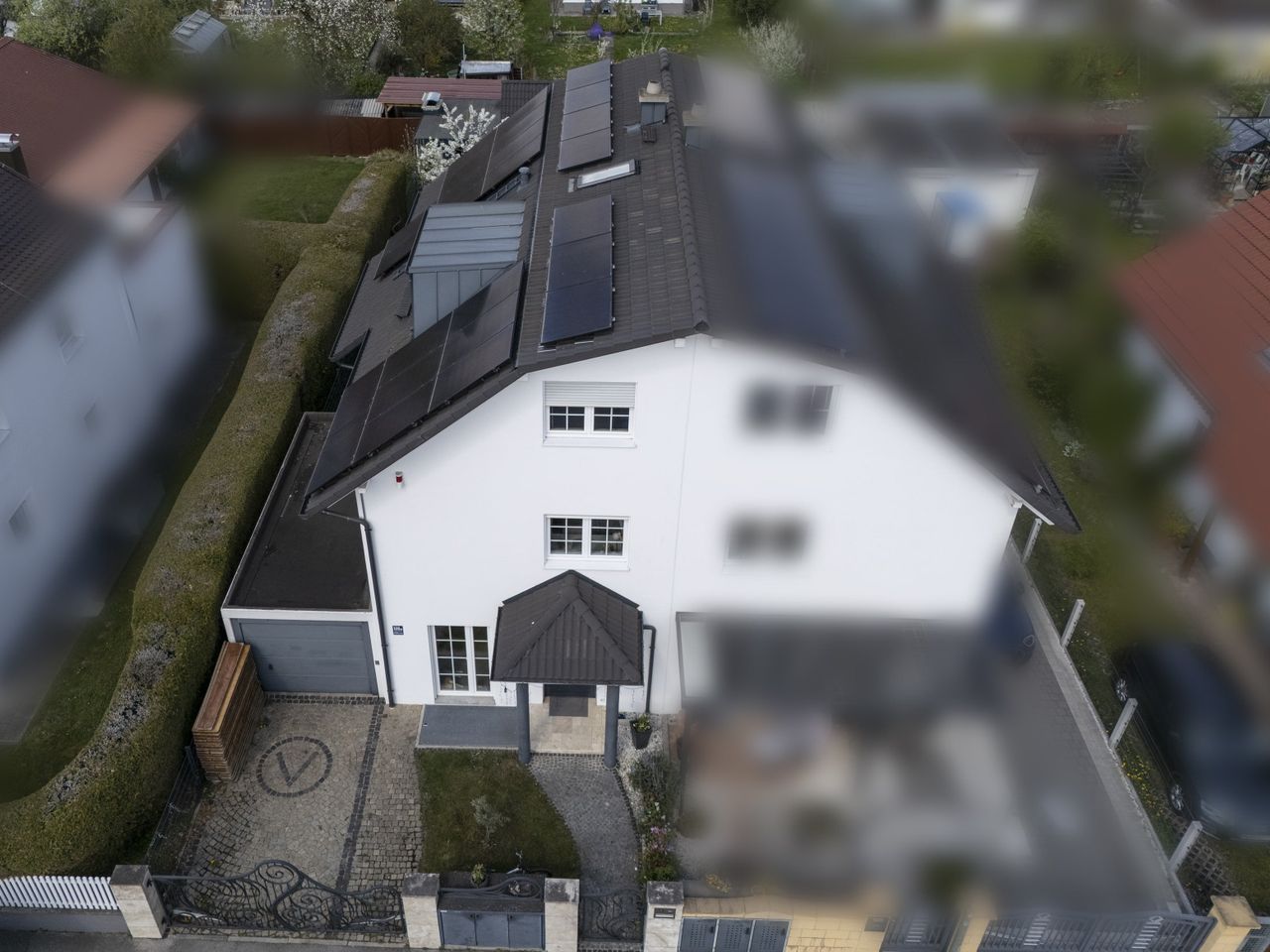Hausansicht von Süden