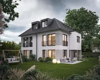 Es handelt sich um unverbindliche Illustrationen mit Sonderausstattungen. Die Bauausführung erfolgt durch das Bauunternehmen