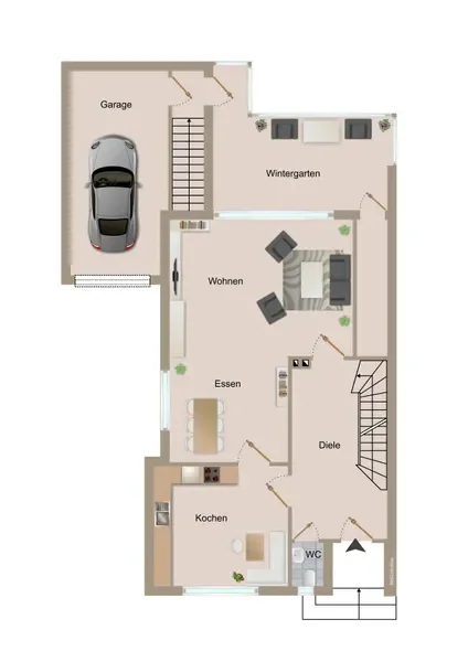 Grundriss Erdgeschoss