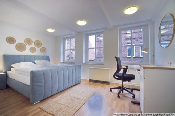 Charmantes möbliertes Apartment im historischen Fachwerkhaus – Wohnen direkt auf der Promenade in Lüdinghausen