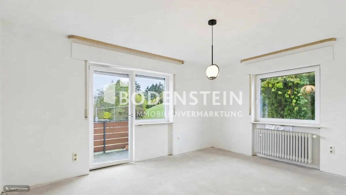 Obergeschoss – Zimmer mit Balkonzugang