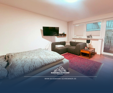 Möblierte Souterrain-Wohnung mit Garten in Berkhof