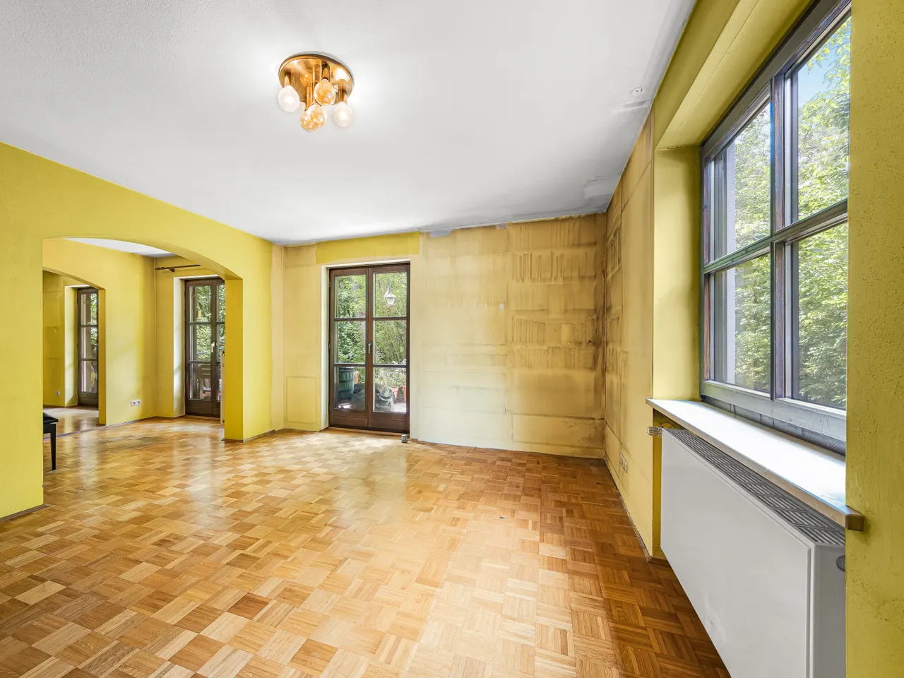 Wohnzimmer im Erdgeschoss