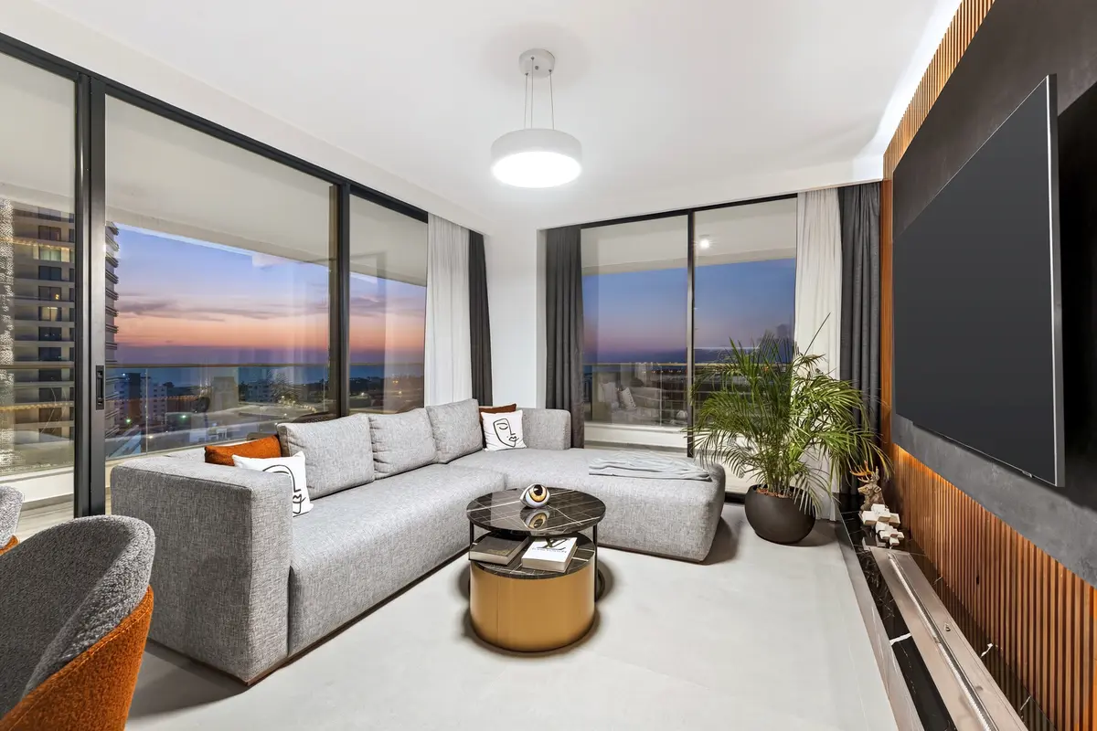 Wohnzimmer mit Meerblick · İskele · Long Beach