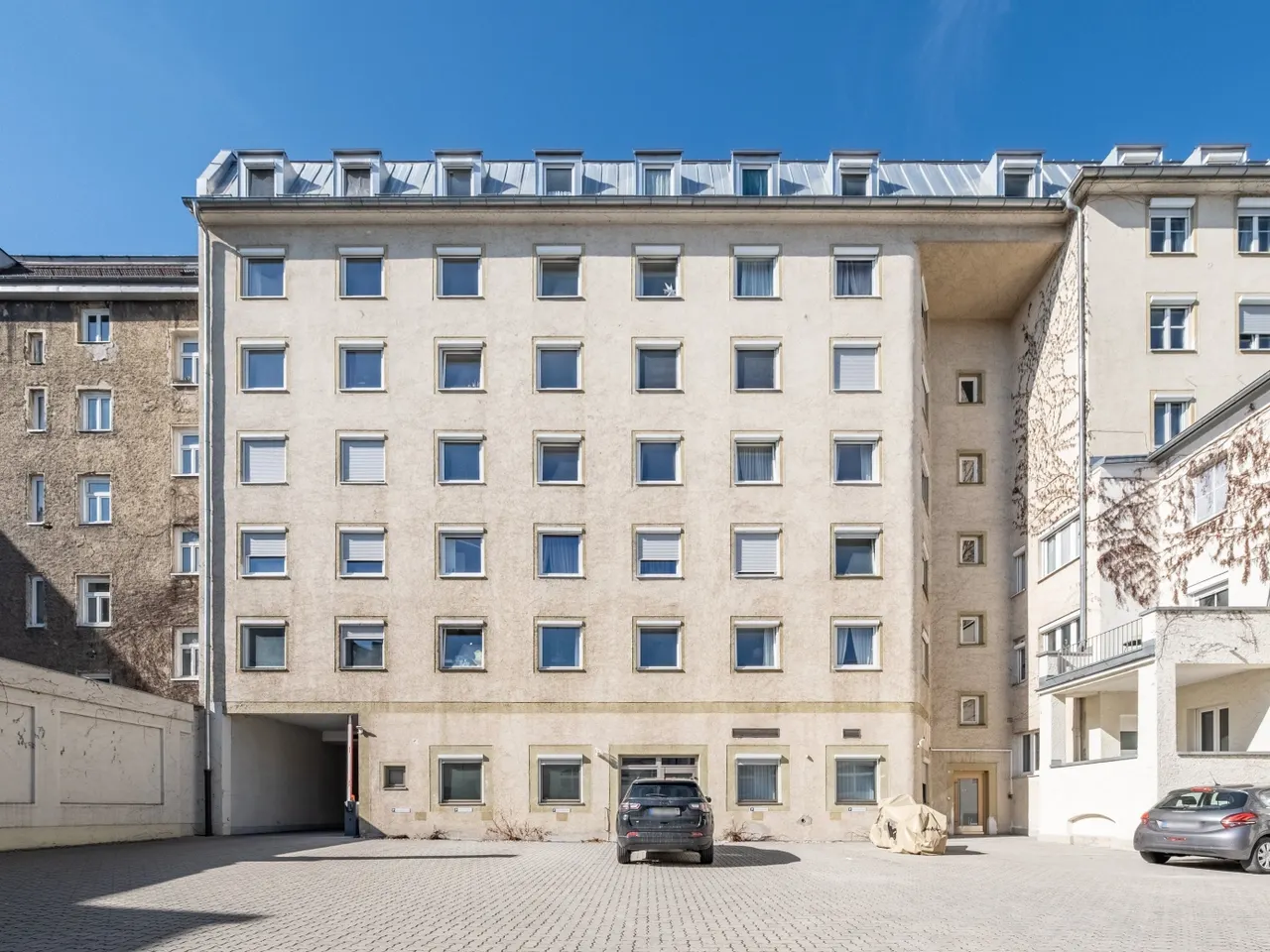 Hausansicht - Innenhof