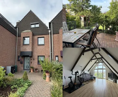 Modernisiertes Reihenmittelhaus mit Garage in Duisburg-Rumeln-Kaldenhausen