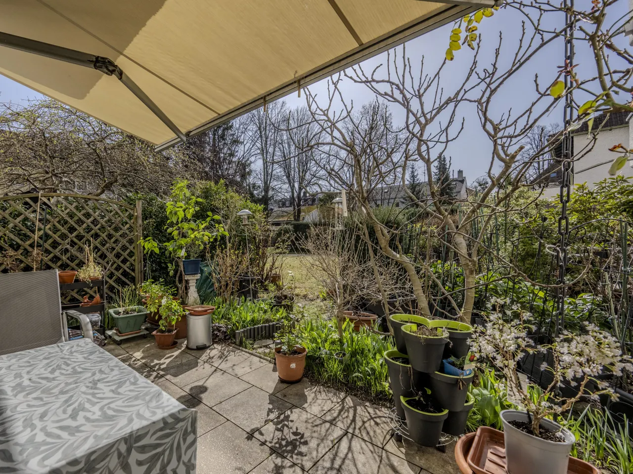 Blick von der Terrasse