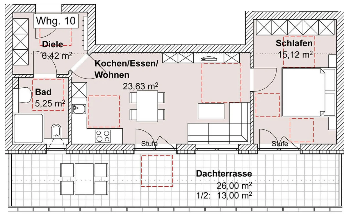 Grundrissplan 