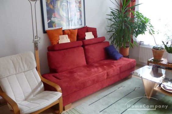 2,5 Zi.Whg., möbliert, 2. OG, Balkon, gute, sehr ruhige Lage im östl. Ringgebiet.