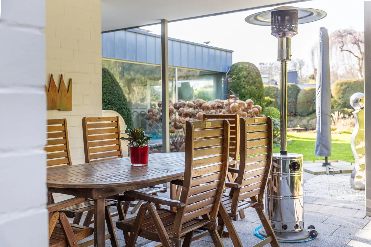 Sitzplatz mit Ausblick