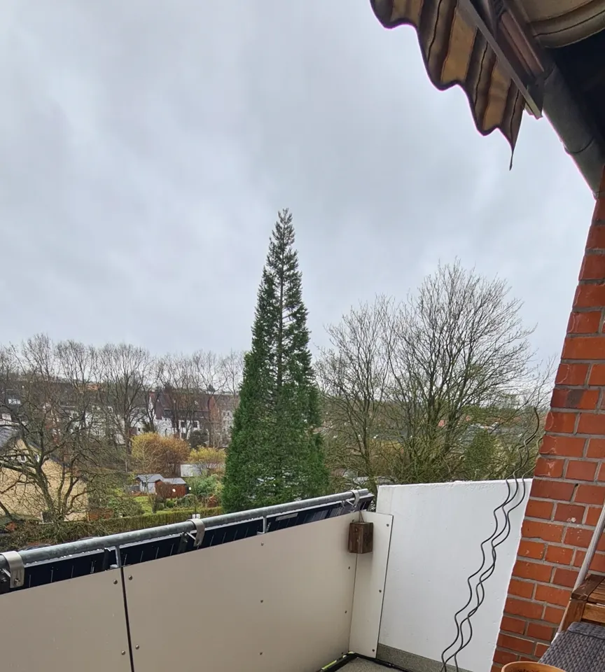 Gepflegte Süd-Ost Loggia