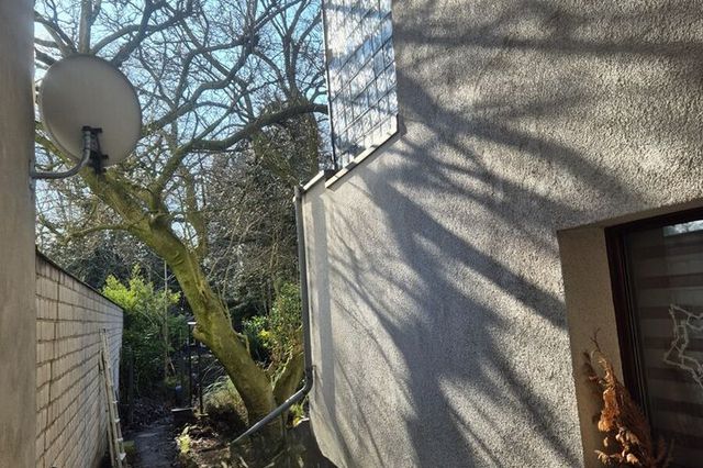 ...im Erdgeschoss mit Terrasse