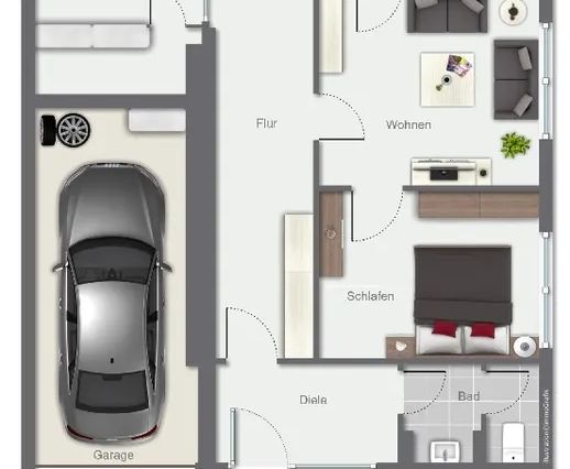 Bungalow EG (unbewohnt)
