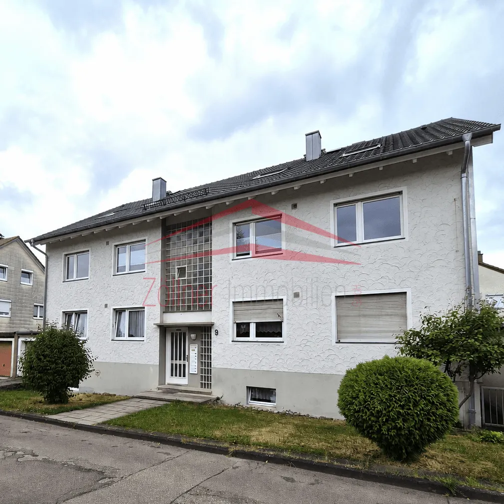 Helle 3-Zimmer-Wohnung mit großem Balkon und Garage in Aalen/Hüttfeld
