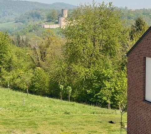 Haushälfte rechts - Blick vom Balkon nach Blankenberg